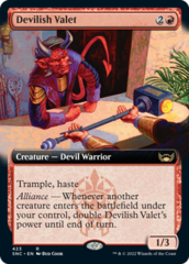 Devilish Valet - Extended Art