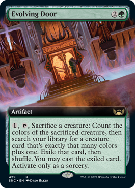 Evolving Door - Extended Art