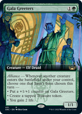 Gala Greeters - Extended Art