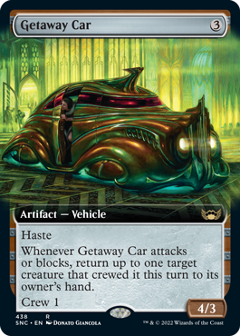 Getaway Car - Foil - Extended Art