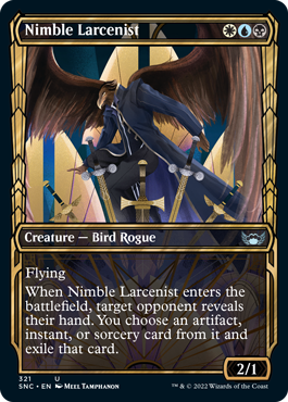 Nimble Larcenist - Foil - Showcase