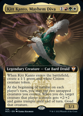 Kitt Kanto, Mayhem Diva (Extended Art) - Commander: Streets of New Capenna