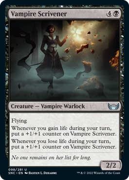 Vampire Scrivener - Foil