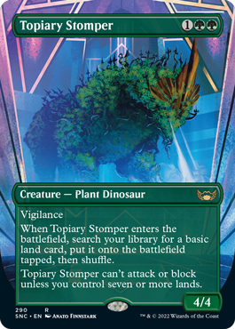 Topiary Stomper - Foil - Borderless