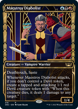 Maestros Diabolist - Foil - Showcase