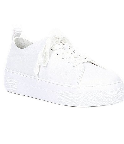 Kenneth Cole - Chloe Leather Platform Sneakers