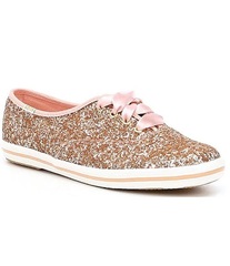 Kenneth Cole - Keds x kate spade new york Glitter Dipped Satin Lace Sneakers