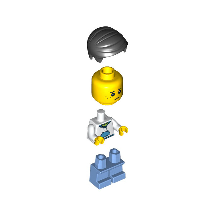 LEGO Boy with Hooded Sweatshirt Minifigure