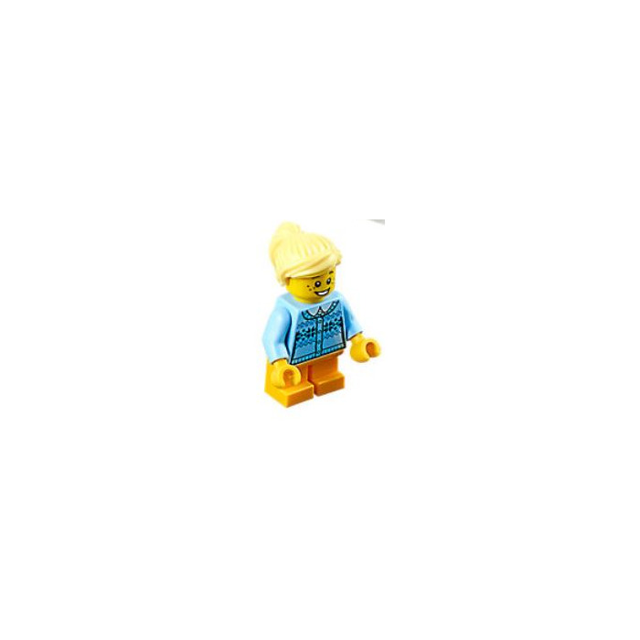 LEGO Girl with Sweater and Freckles Minifigure