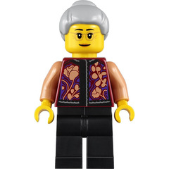 LEGO Woman in Floral Shirt Minifigure