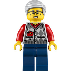 LEGO Man in Argyle Vest Minifigure