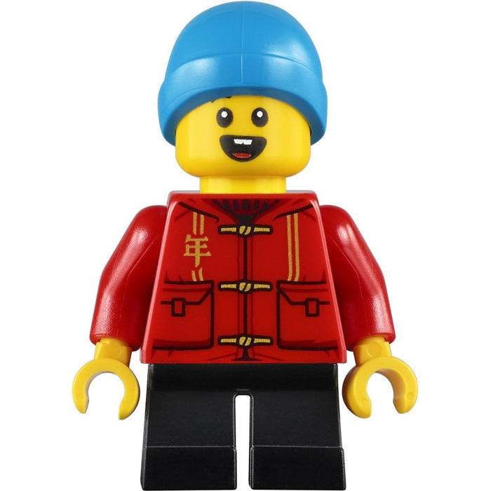 LEGO Boy in Red Shirt Minifigure