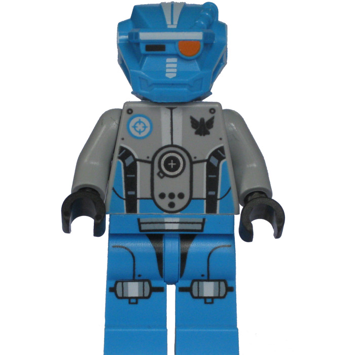 LEGO Dark Azure Robot Sidekick Minifigure