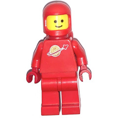 LEGO Red Classic Space astronaut Minifigure