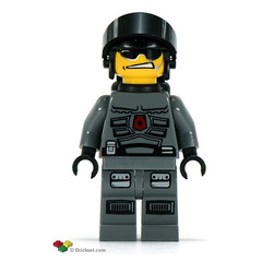 LEGO Space Police Officer with Airtanks Minifigure