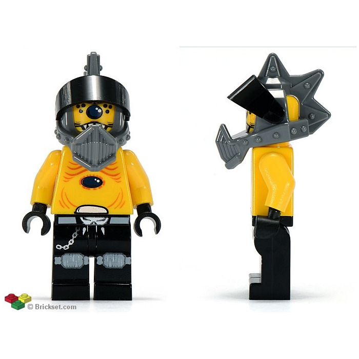 LEGO Space Police III Snake with Visor Minifigure