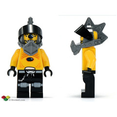 LEGO Space Police III Snake with Visor Minifigure