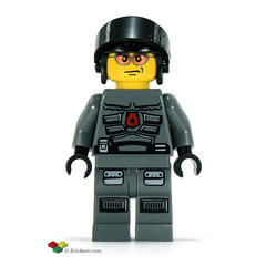 LEGO Space Police 3 Officer 7 Minifigure