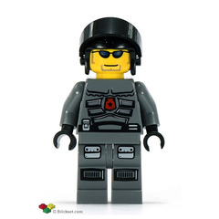 LEGO Space Police 3 Officer 10 Minifigure