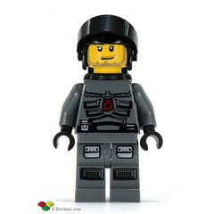 LEGO Space Police 3 Officer with Airtanks Minifigure