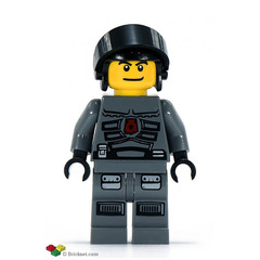 LEGO Space Police 3 Officer 6 Minifigure