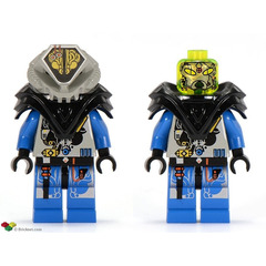 LEGO UFO Alien Blue Minifigure