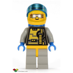 LEGO Unitron Chief Minifigure