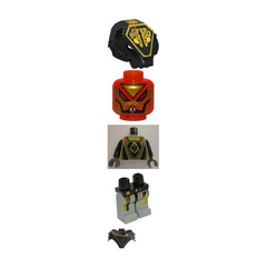 LEGO UFO Alien Gray Minifigure