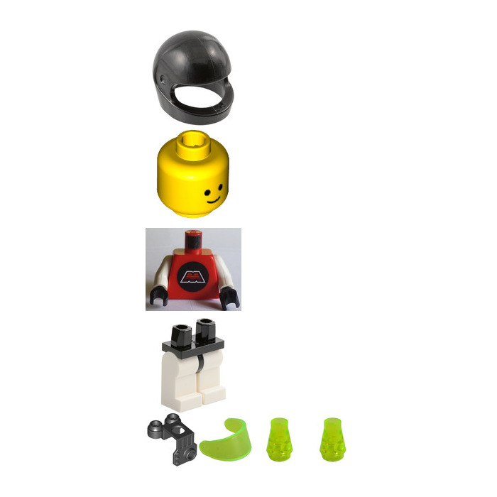 LEGO M: Tron with Jet Pack Assembly Minifigure