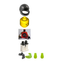 LEGO M: Tron with Jet Pack Assembly Minifigure