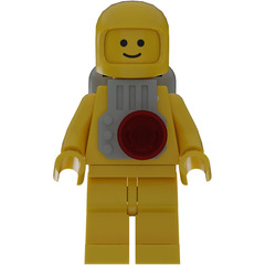 LEGO Yellow Classic Space Astronaut Minifigure with Jet-Pack