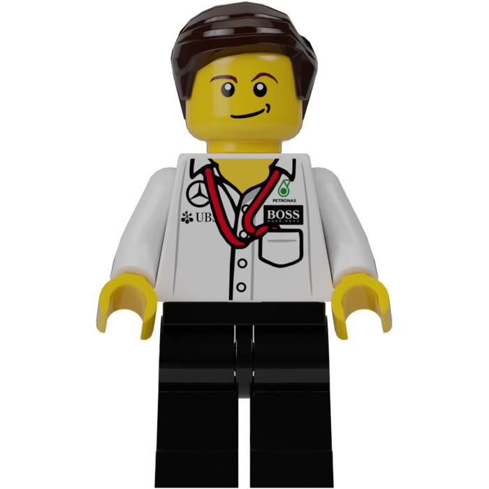 LEGO Mercedes AMG Petronas F1 Team Manager Minifigure