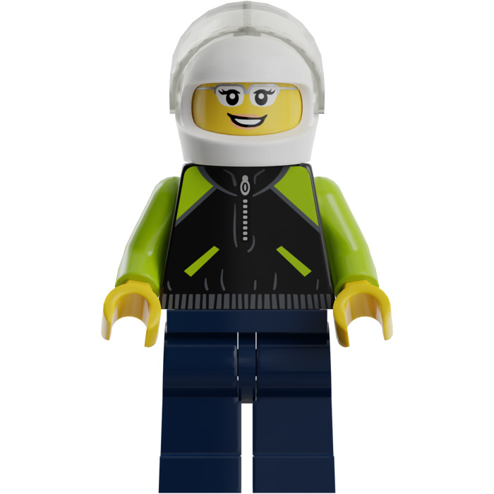 LEGO Female Porsche Racing Driver Minifigure