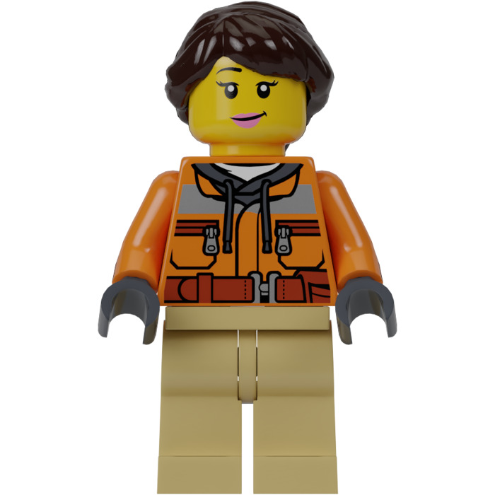 LEGO Female TV Camera Operator Minifigure