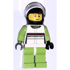 LEGO Porsche Motorsport driver Minifigure