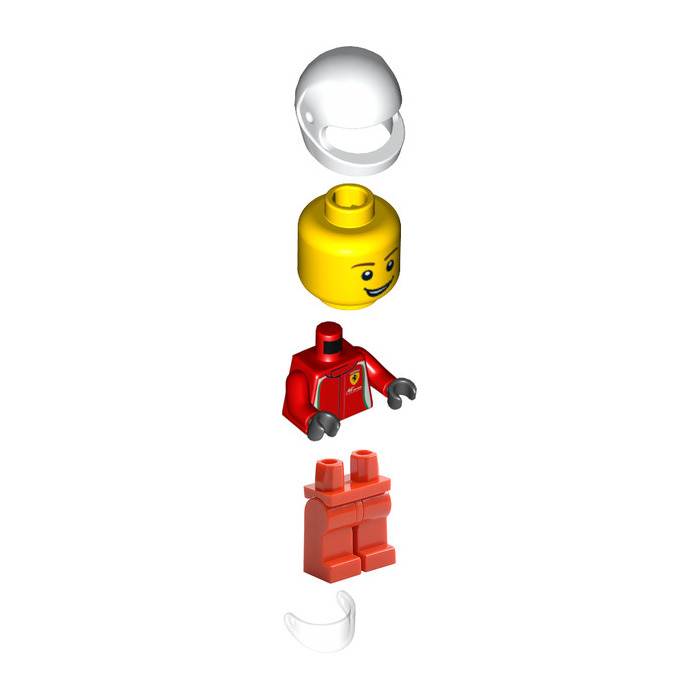 LEGO 458 Italia GT2 Race Pilot Minifigure