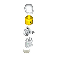 LEGO Mercedes AMG Petronas Driver Minifigure