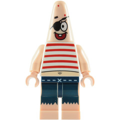 LEGO Patrick Star Pirate Minifigure