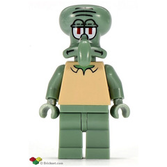 LEGO Squidward Minifigure