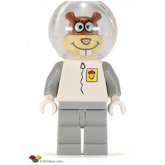 LEGO Sandy Cheeks Astronaut Minifigure