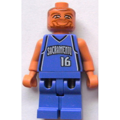 LEGO NBA Predrag Stojakovic, Sacramento Minifigure #16