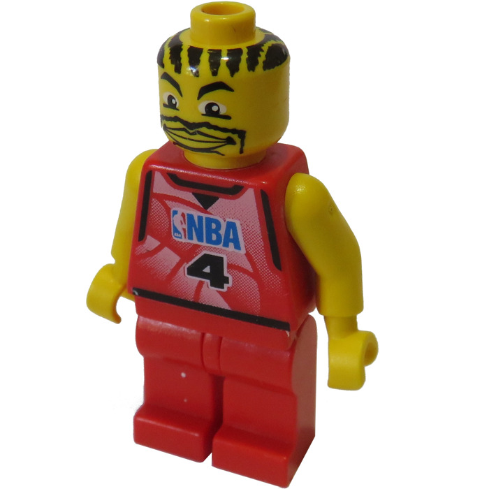 LEGO NBA player, Number 4 Minifigure