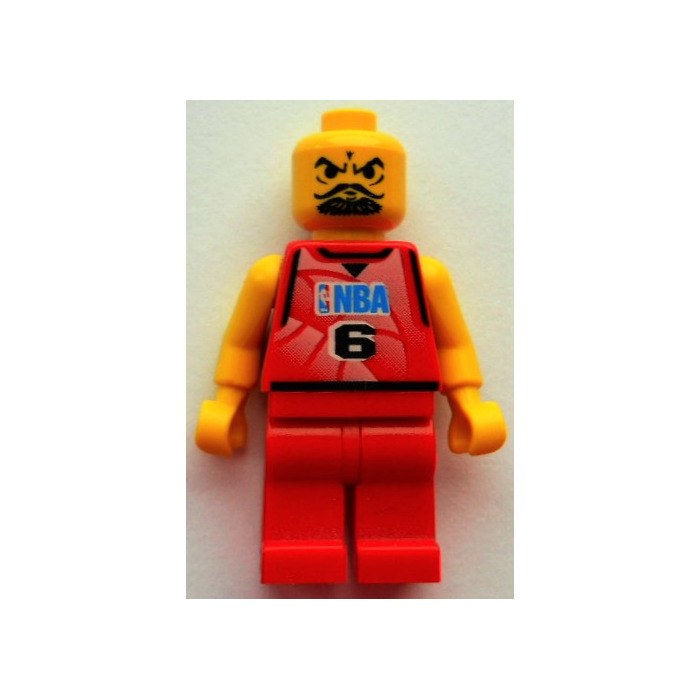 LEGO NBA player, Number 6 Minifigure