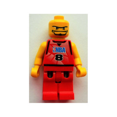 LEGO NBA player, Number 8 Minifigure