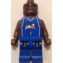 LEGO NBA Tracy McGrady, Orlando Magic Minifigure #1 (Blue Uniform)