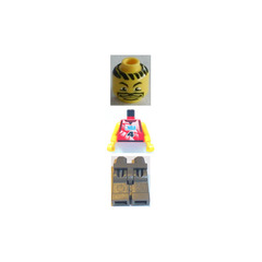 LEGO NBA Player, Number 4, Dark Gray Legs Minifigure