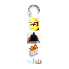 LEGO Hockey Player D Minifigure