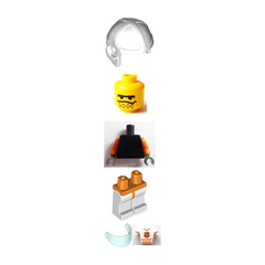 LEGO Hockey Player H Minifigure
