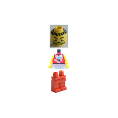 LEGO NBA player, Number 4 with Red Non-Spring Legs Minifigure
