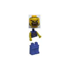 LEGO NBA Player with Number 3 - Non-Spring Legs Minifigure